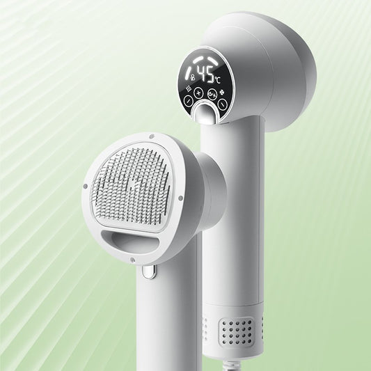 Smart Golden Retriever Pet Hair Dryer & Comb