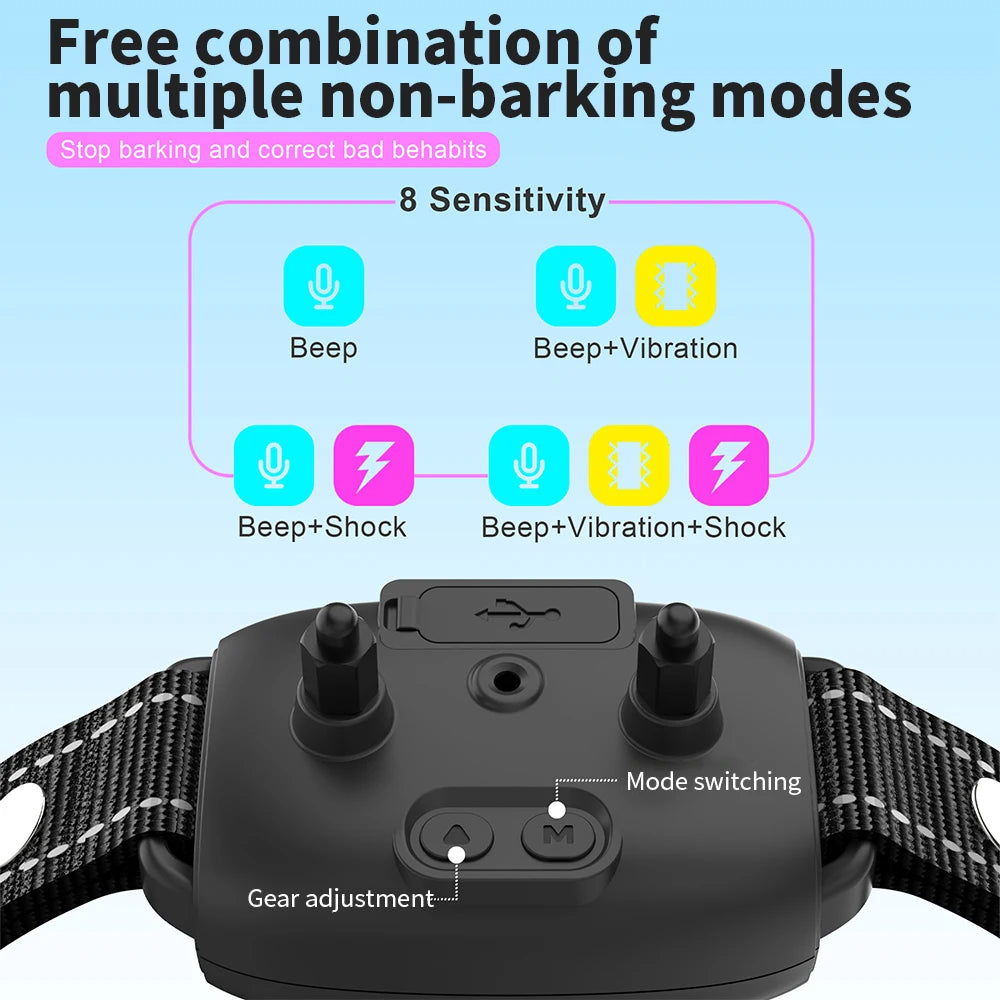 Smart Dog Training Collar Anti Barking – Bubbitas