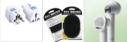 Smart Golden Retriever Pet Hair Dryer & Comb
