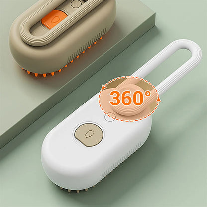 3 In 1 Electric Spray Cat Steam Brush – Bubbitas